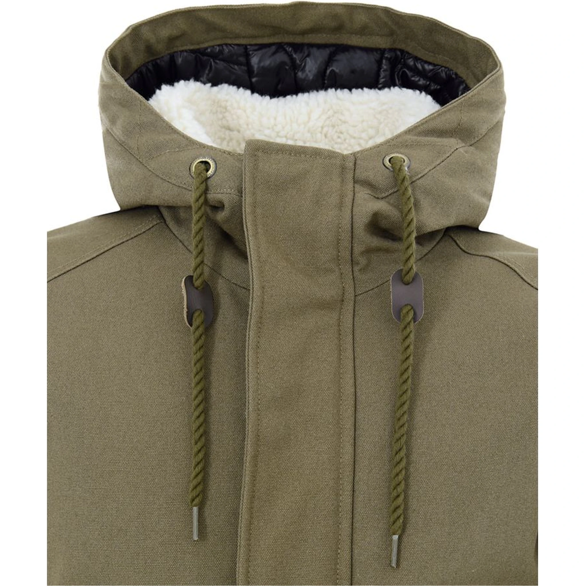Green Cotton Parka