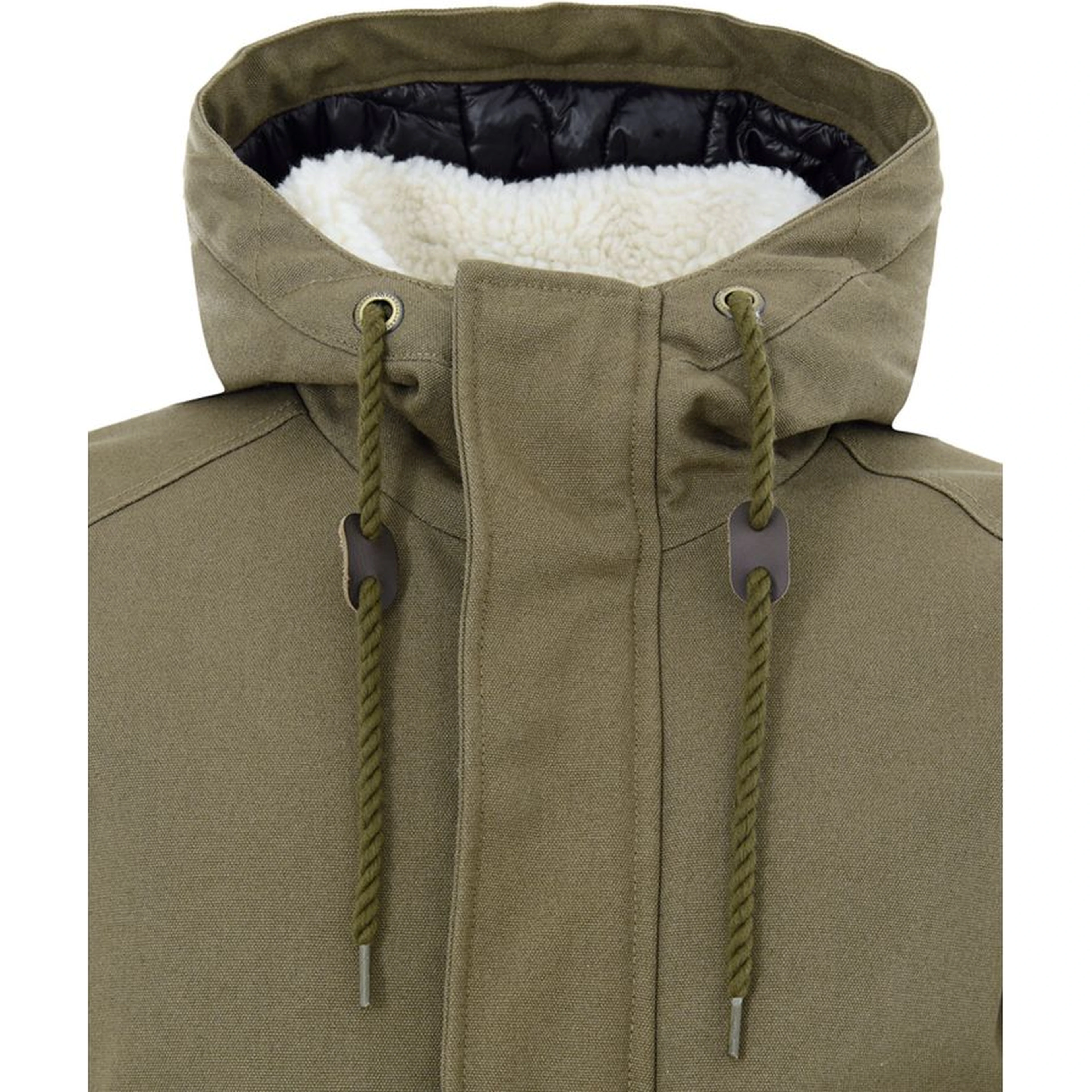 Green Cotton Parka