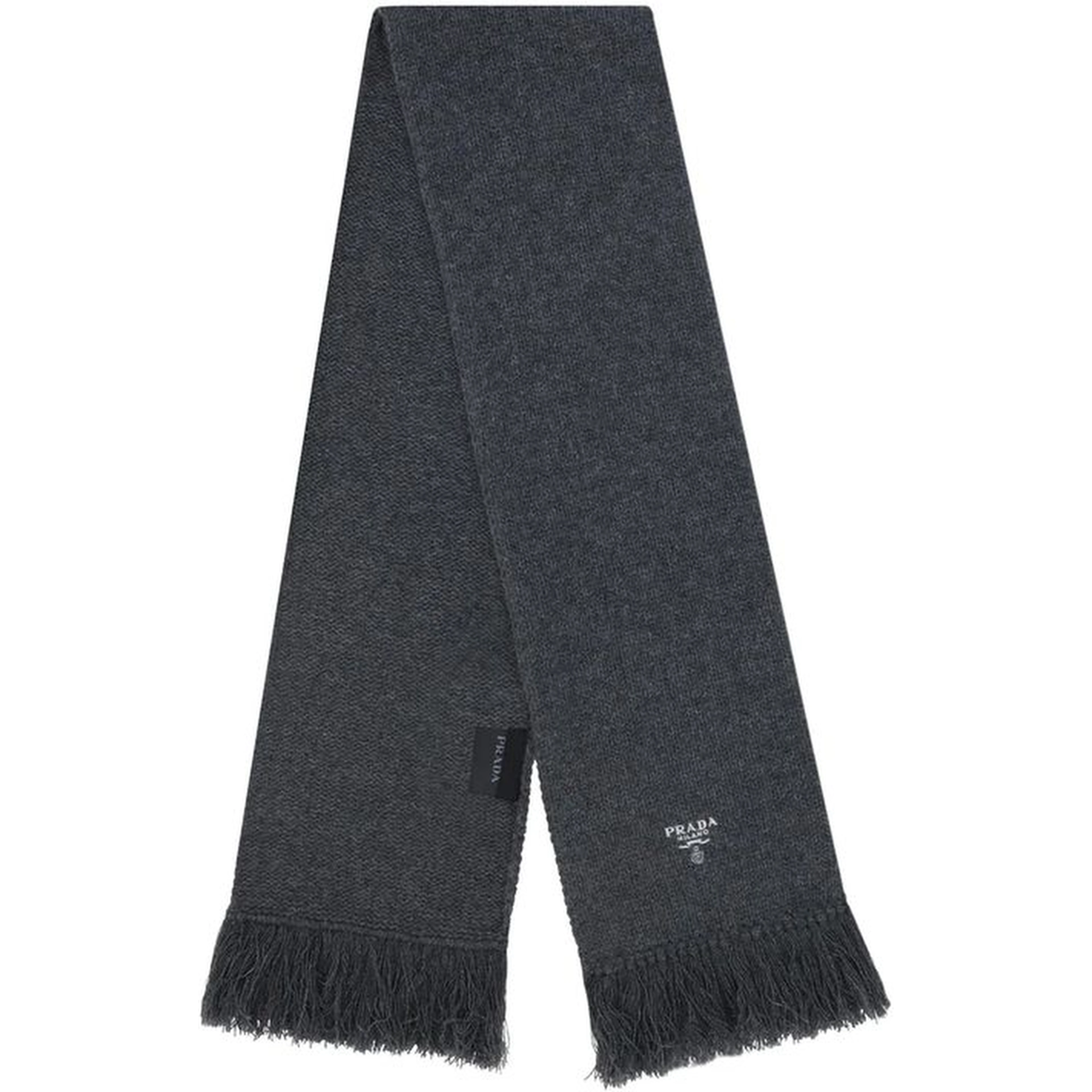 Gray Cashmere Scarf