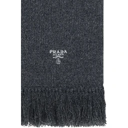 Gray Cashmere Scarf