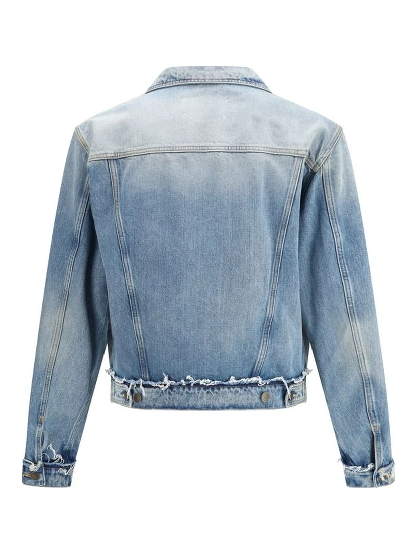 Blue Cotton Denim Jacket
