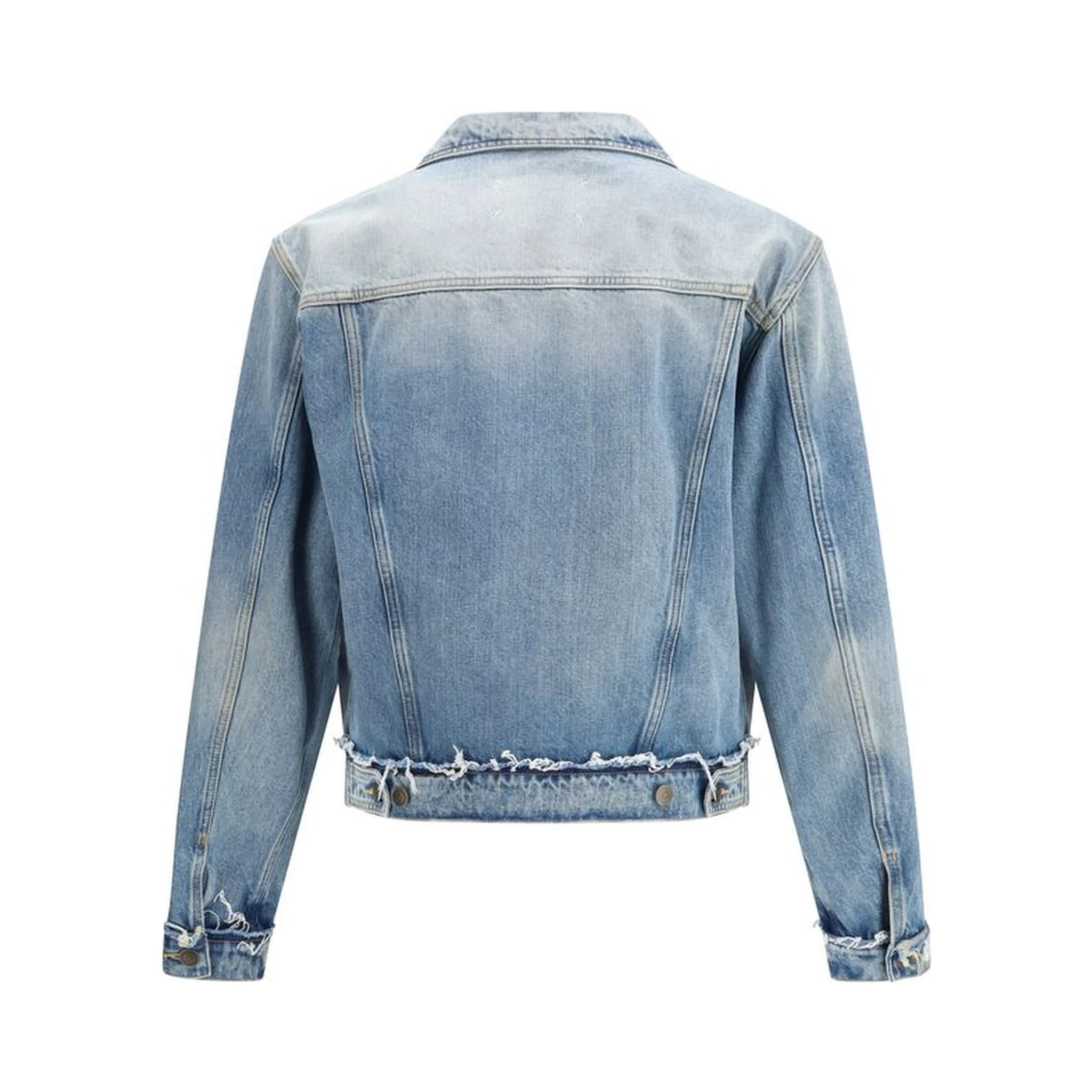 Blue Cotton Denim Jacket