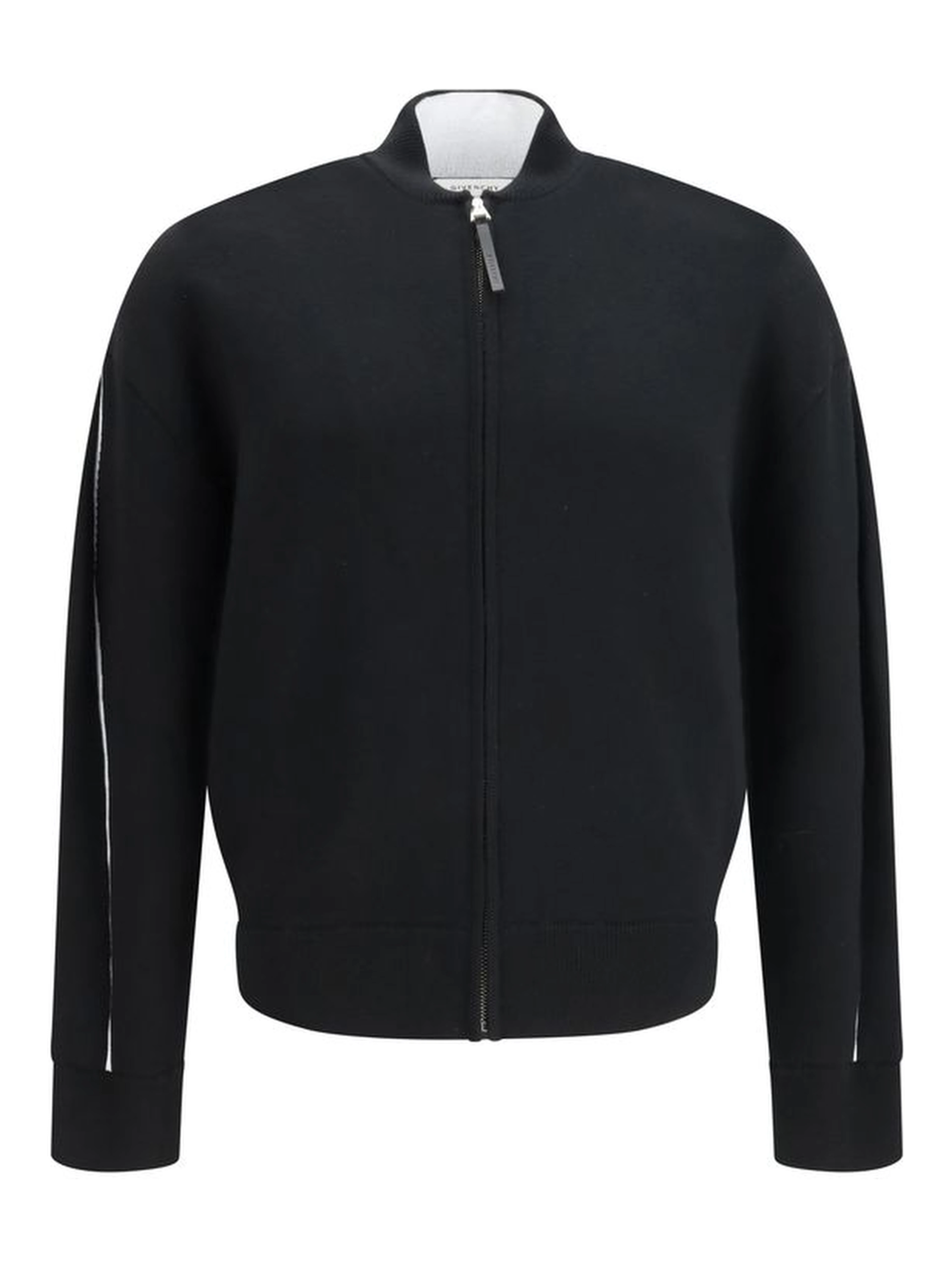 Black Wool Cardigan
