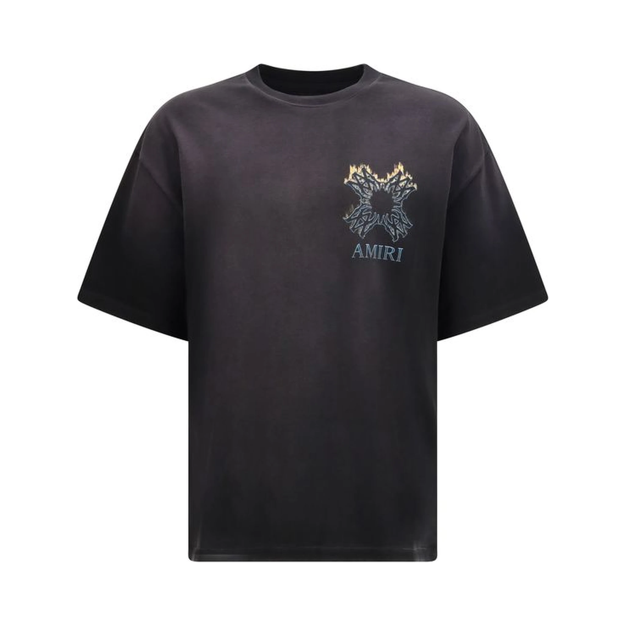 Black Cotton T-Shirt