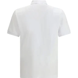 White Cotton Polo Shirt