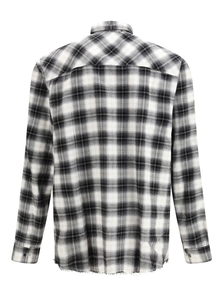 Black Cotton Pattern Shirt alternative