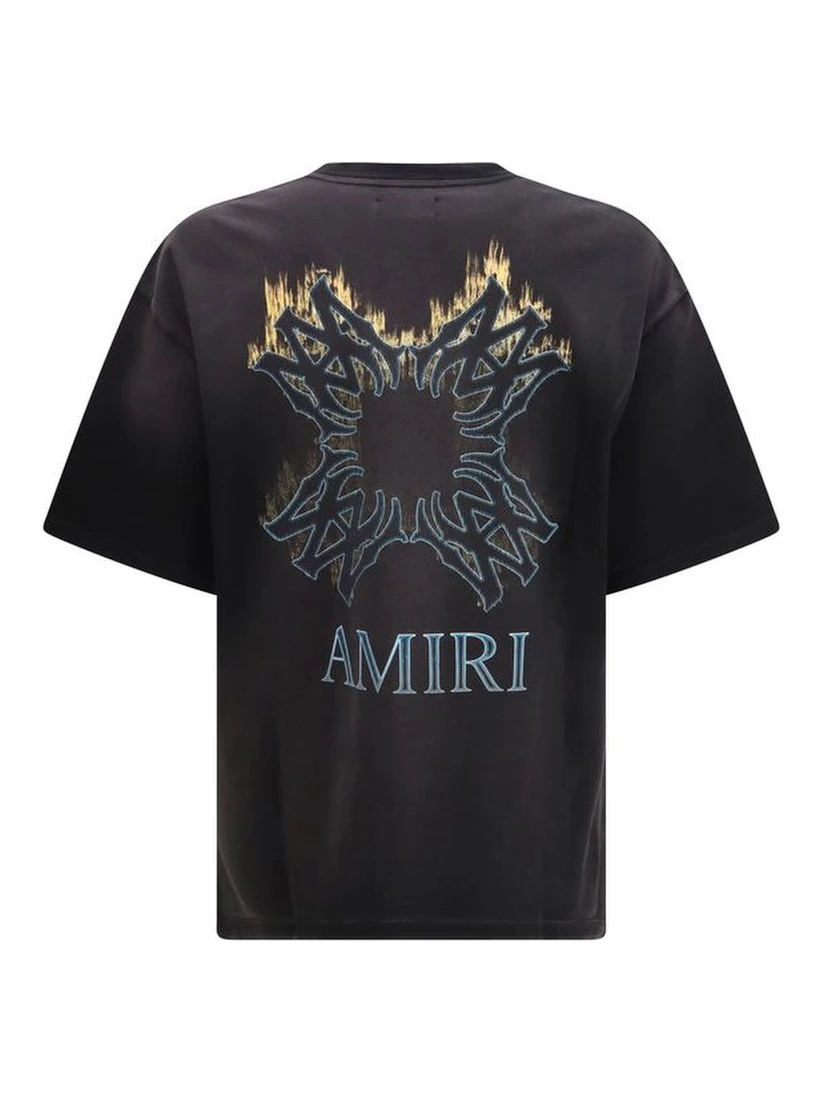 Black Cotton T-Shirt