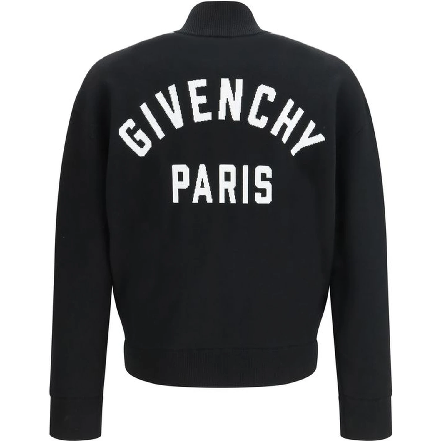 Black Wool Cardigan