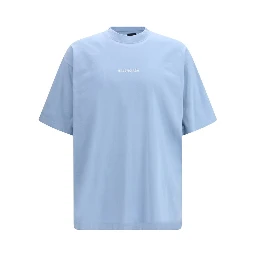 Light Blue Cotton T-Shirt