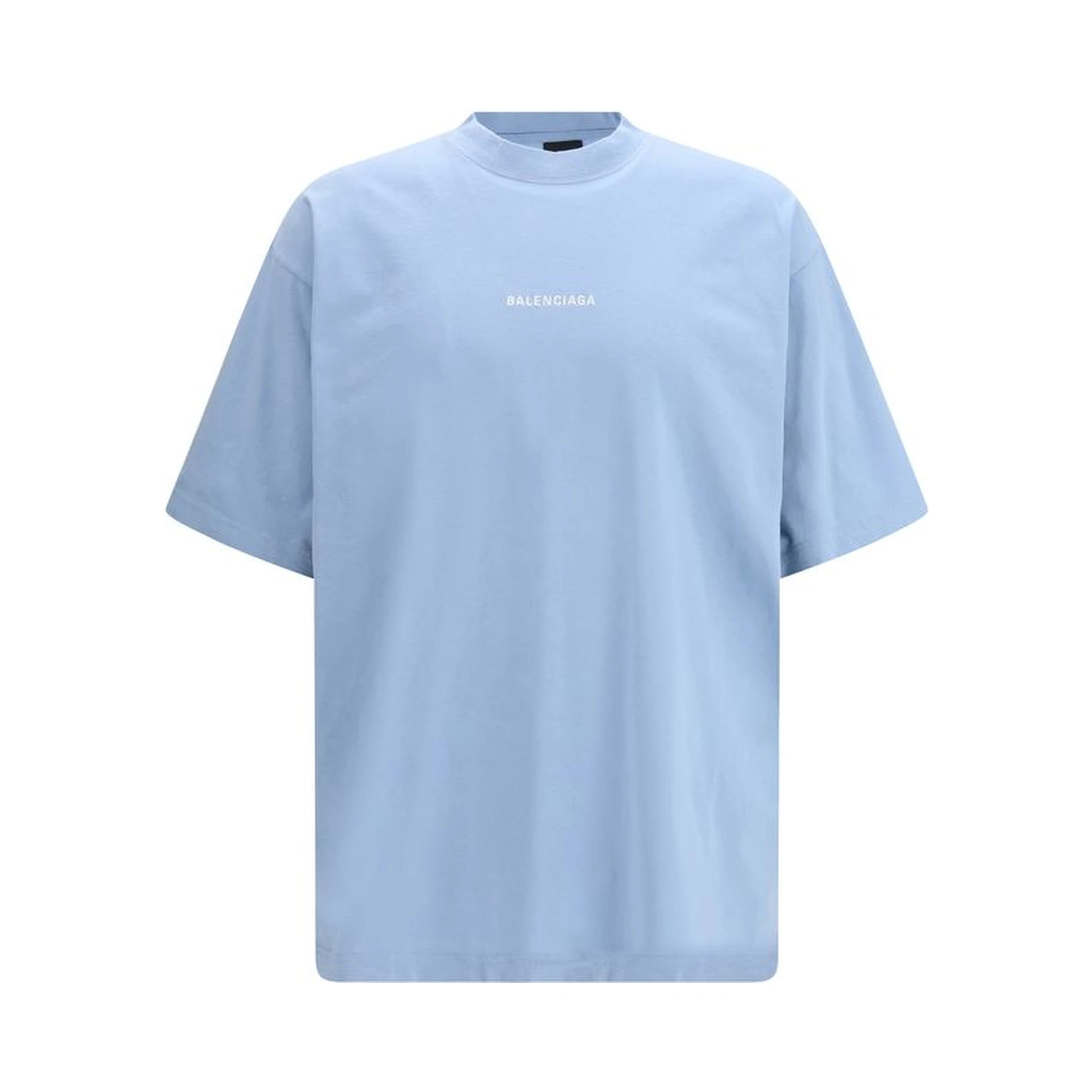 Light Blue Cotton T-Shirt