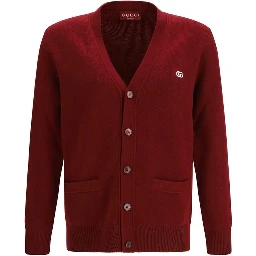 Bordeaux Wool Cardigan