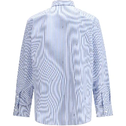 Light Blue Cotton Pattern Shirt