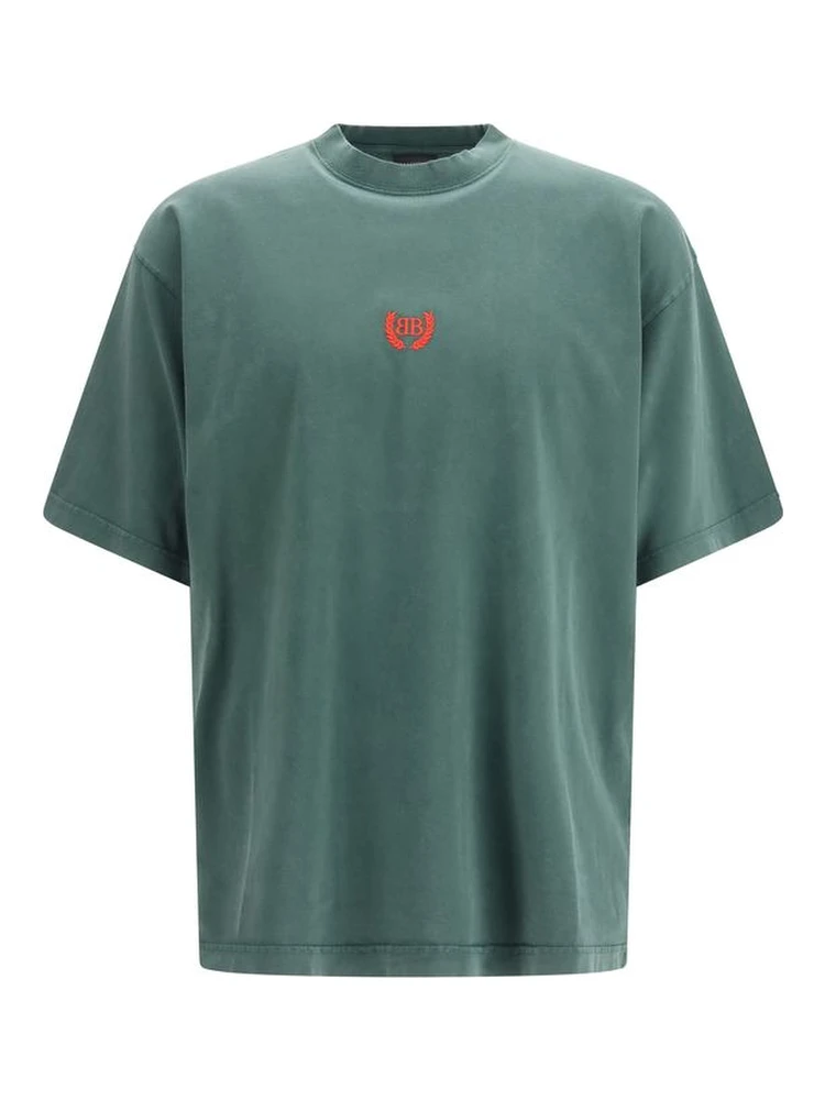 Bicolor Cotton T-Shirt