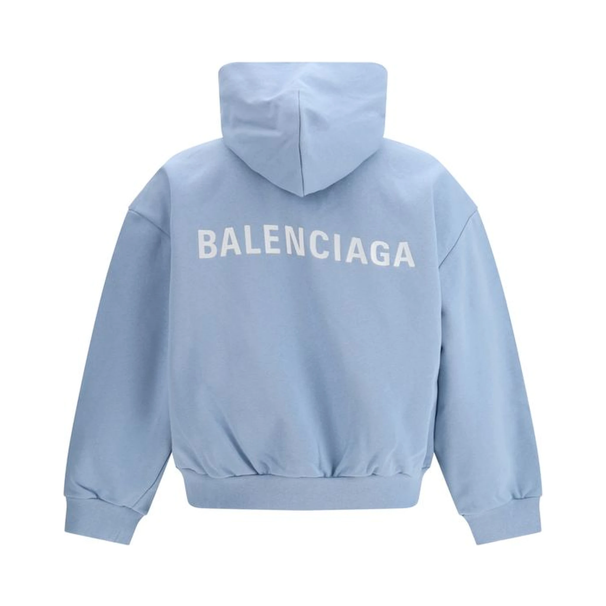 Light Blue Cotton Sweatshirt