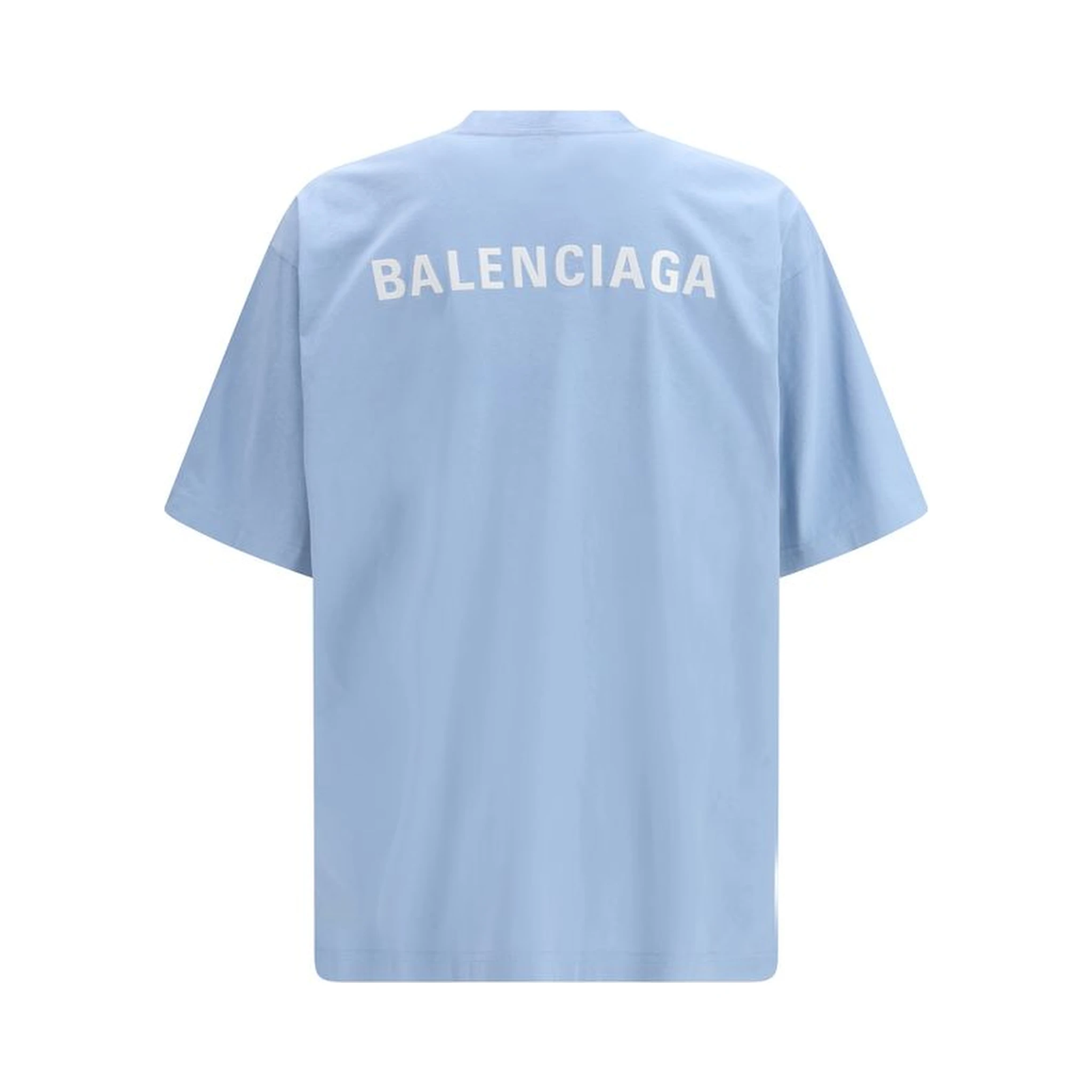 Light Blue Cotton T-Shirt