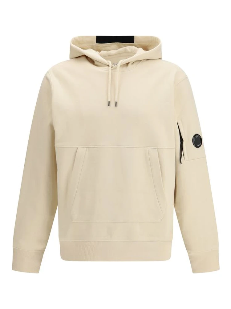 Beige Cotton Sweatshirt