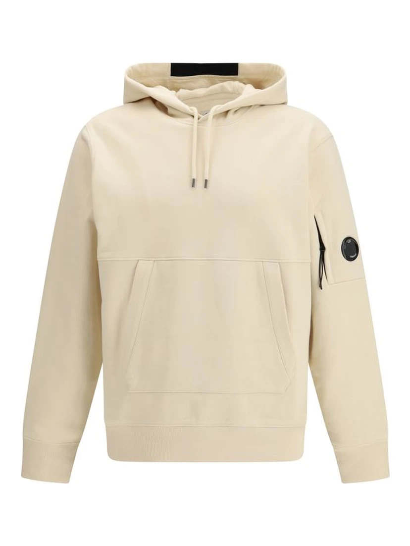 Beige Cotton Sweatshirt