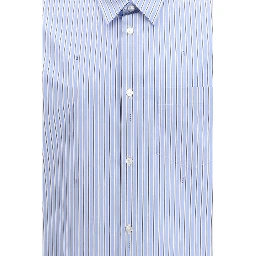 Light Blue Cotton Pattern Shirt