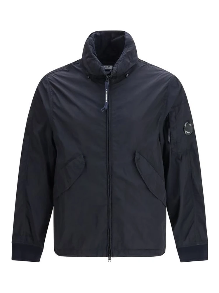 Blue Polyamide Shell Jacket