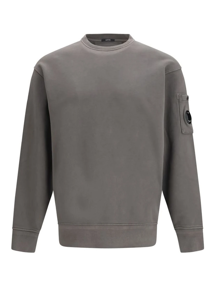 Bicolor Cotton Sweatshirt