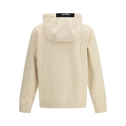 Beige Cotton Sweatshirt