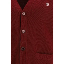 Bordeaux Wool Cardigan