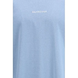 Light Blue Cotton T-Shirt