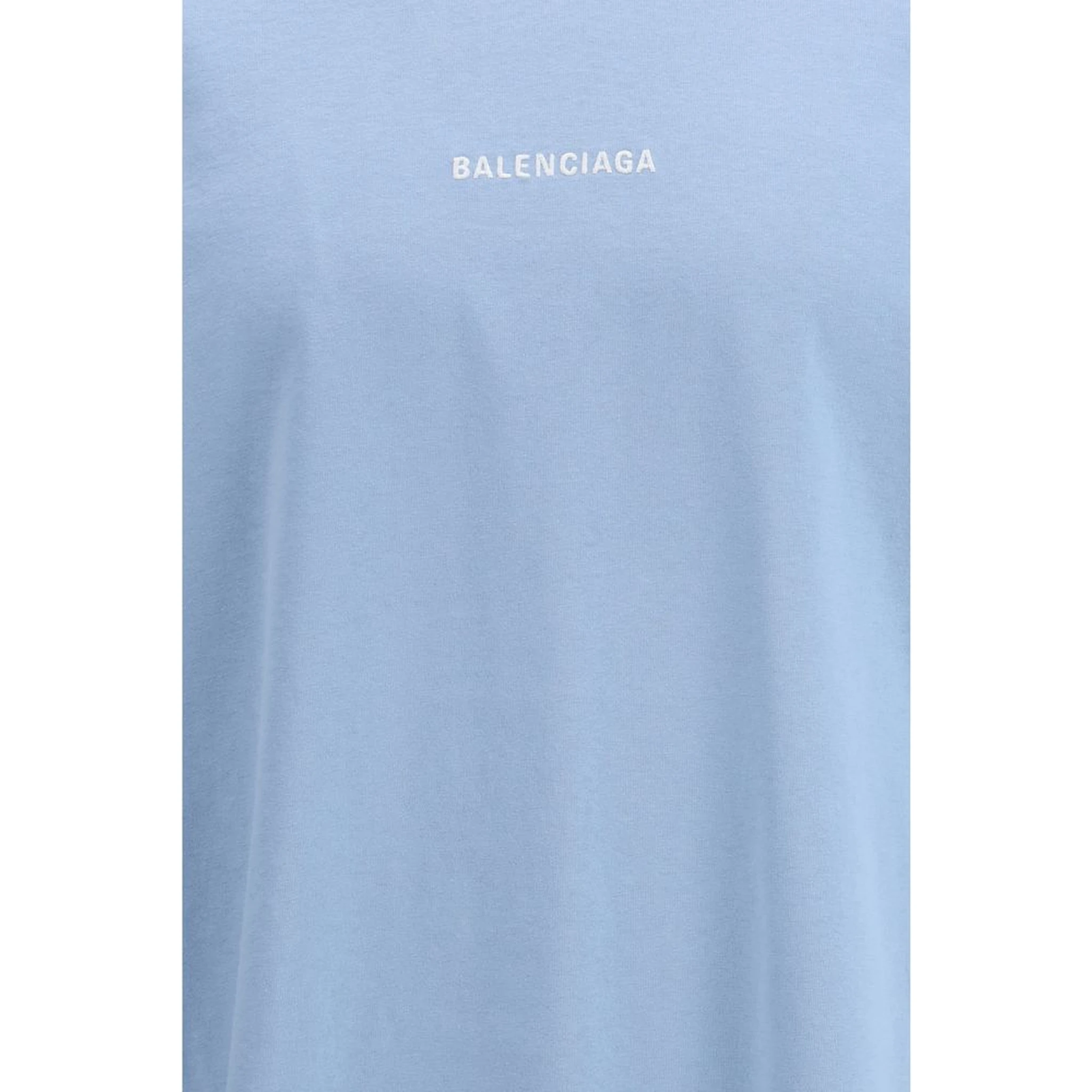 Light Blue Cotton T-Shirt
