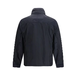 Blue Polyamide Shell Jacket