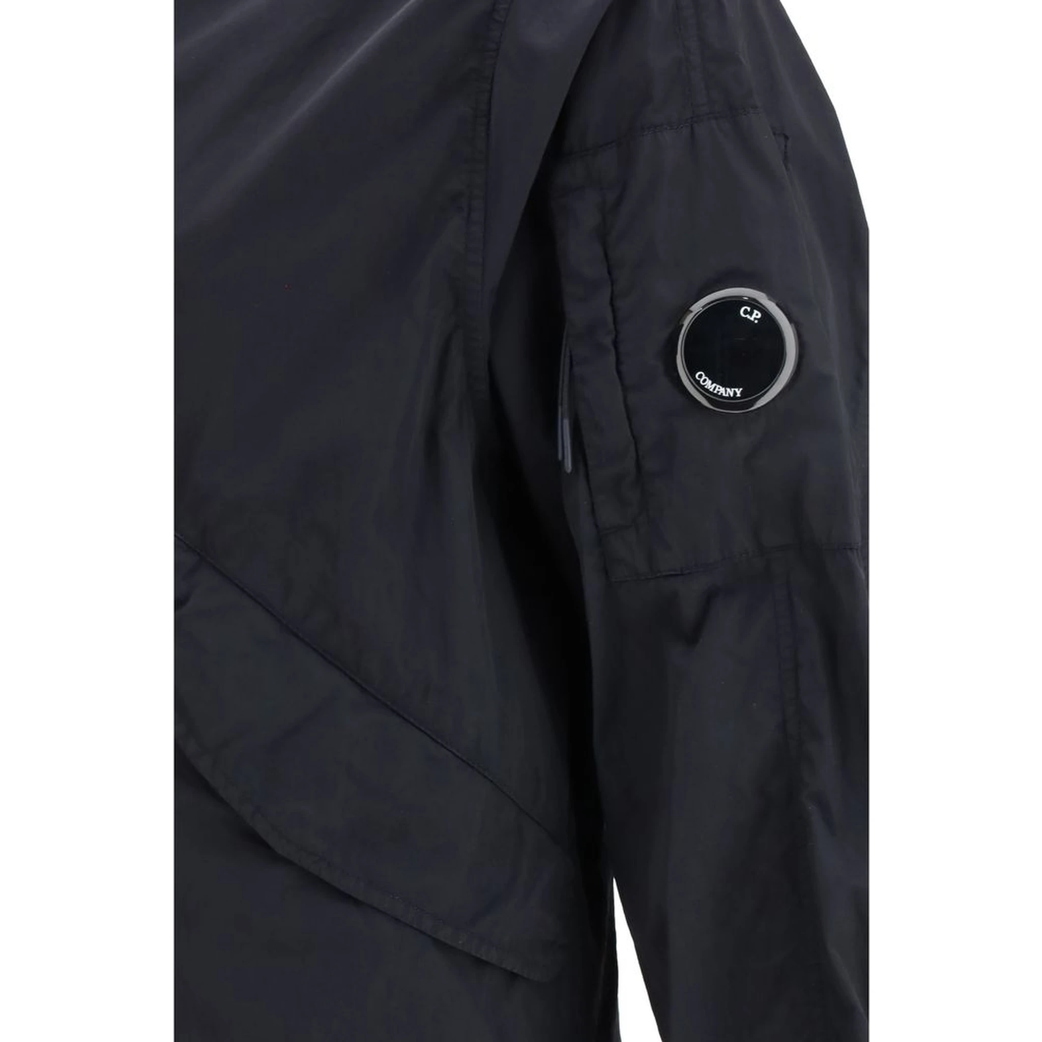 Blue Polyamide Shell Jacket