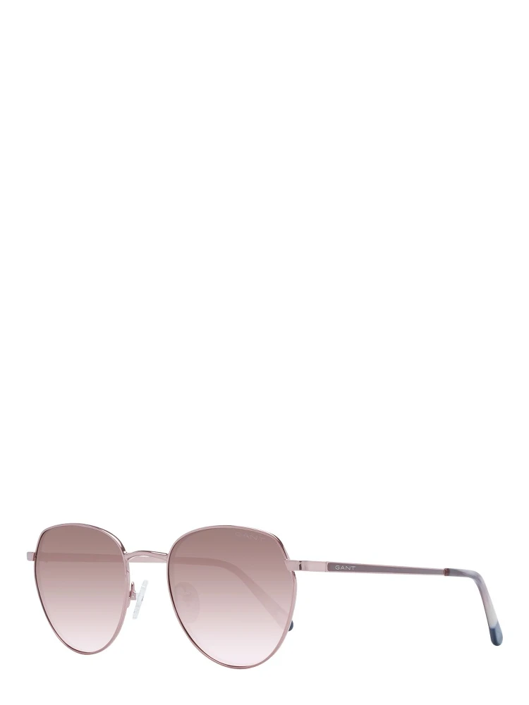 Rose Gold Metal Sunglasses