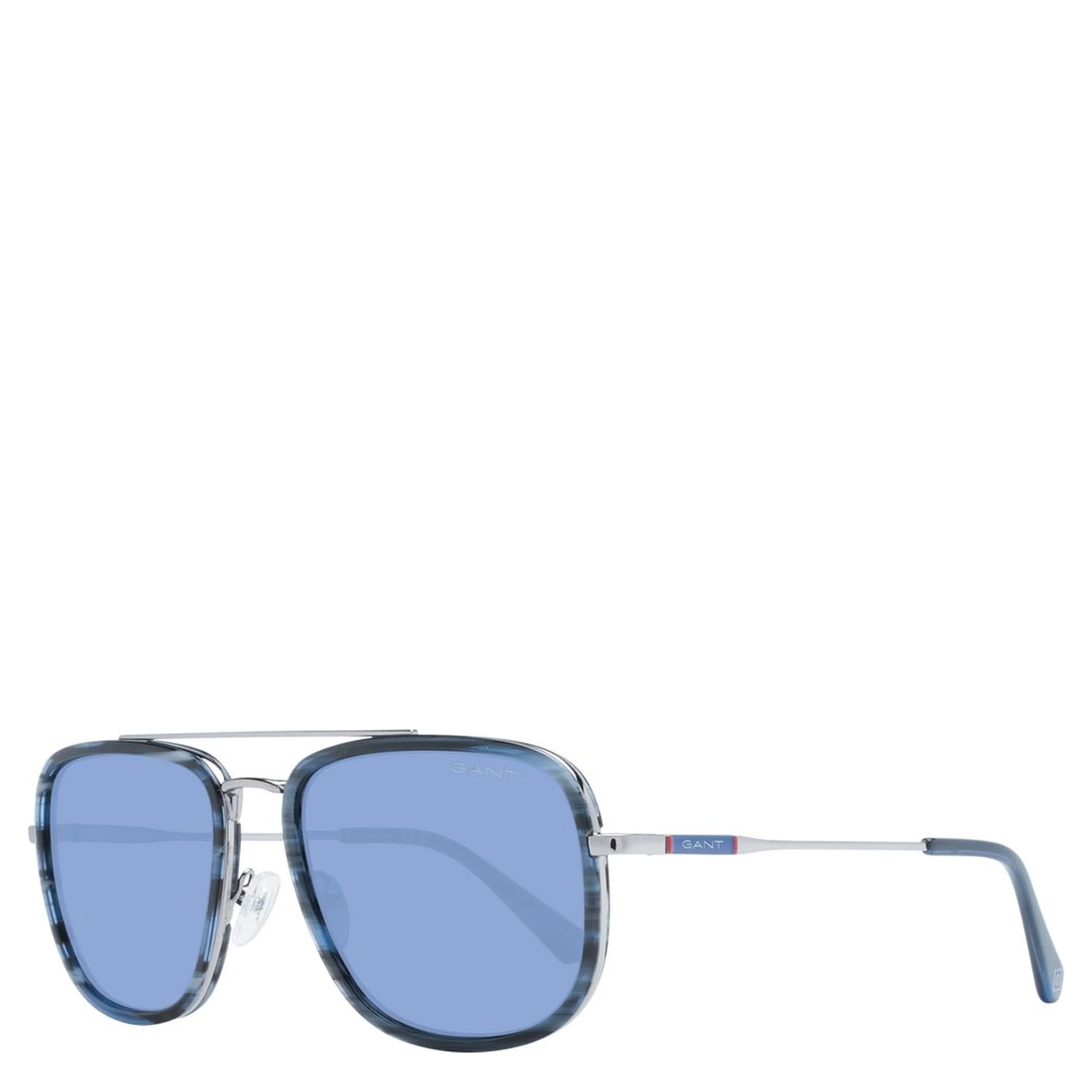 Blue Metal Sunglasses