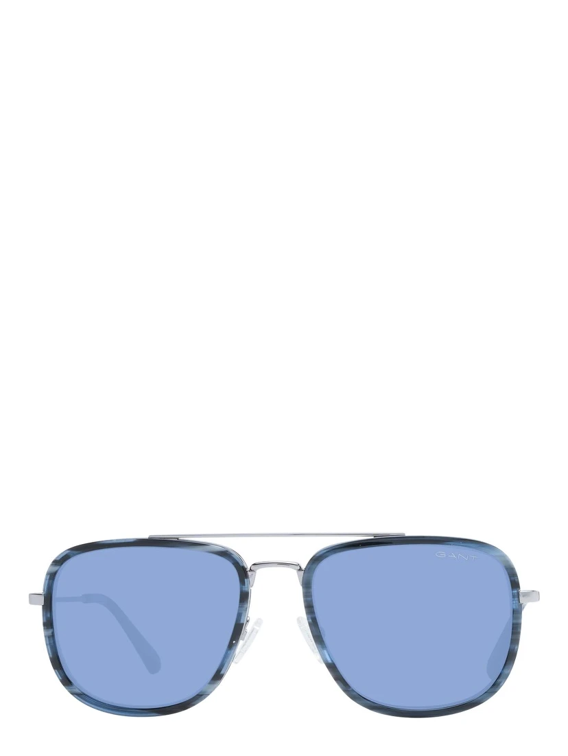 Blue Metal Sunglasses