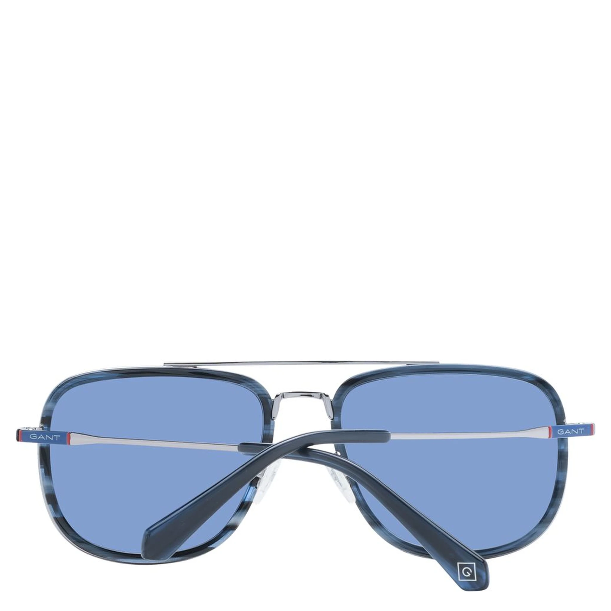 Blue Metal Sunglasses
