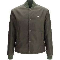 Bicolor Nylon Bomber
