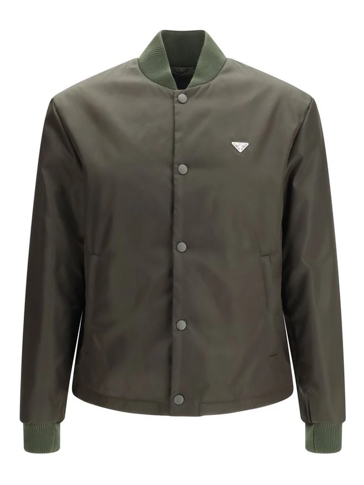 Bicolor Nylon Bomber