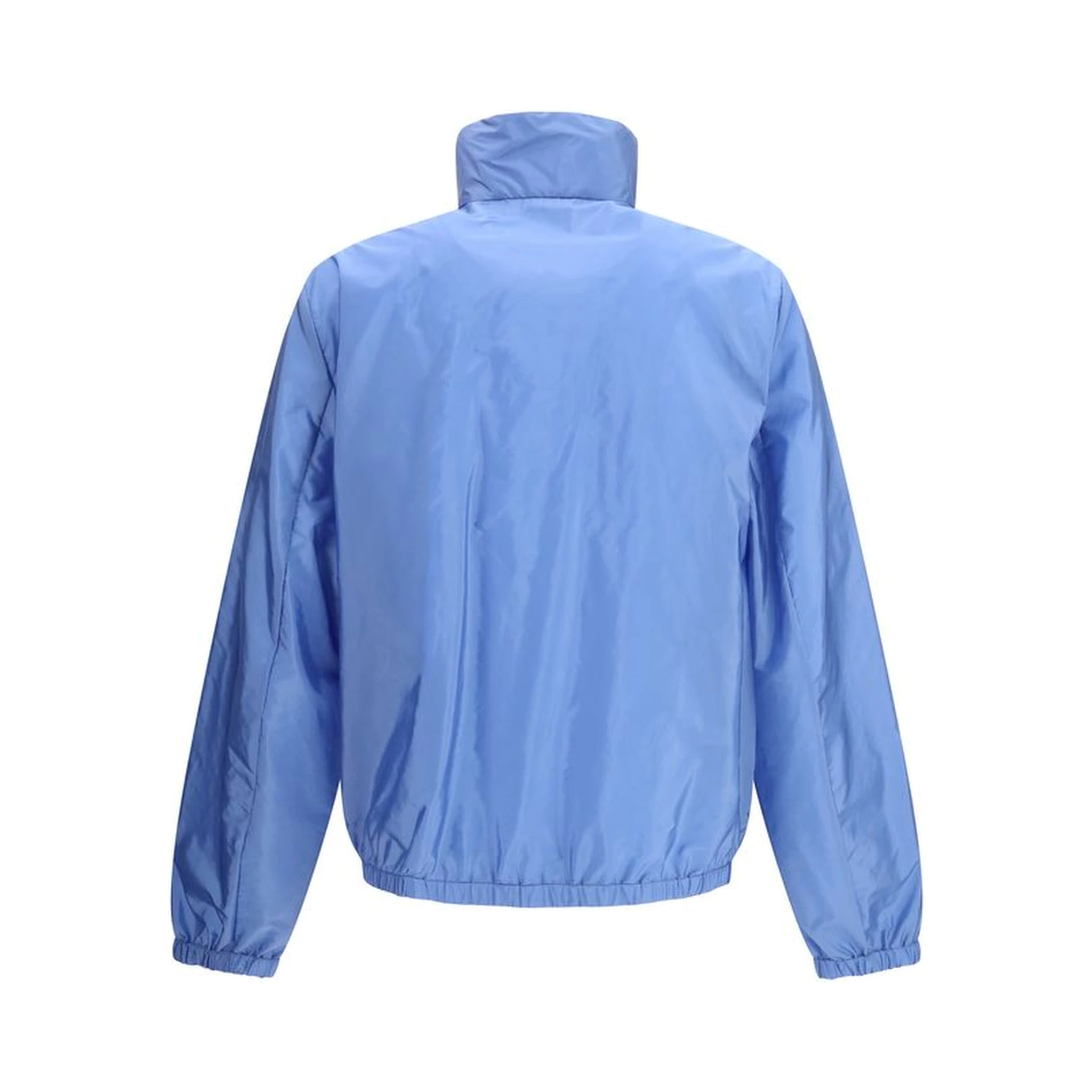 Blue Recycled Polyamide Shell Jacket