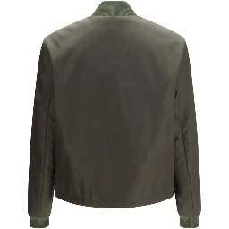 Bicolor Nylon Bomber