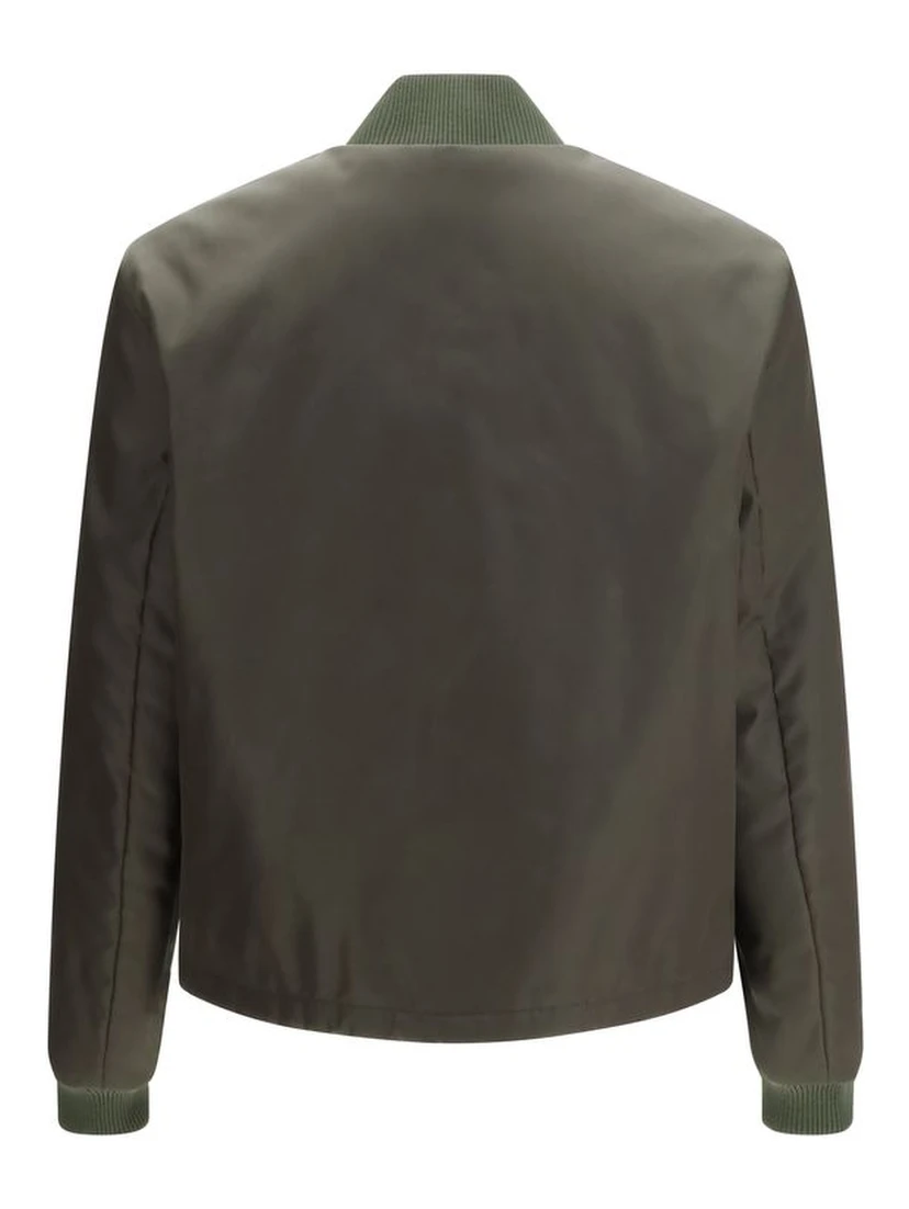 Bicolor Nylon Bomber