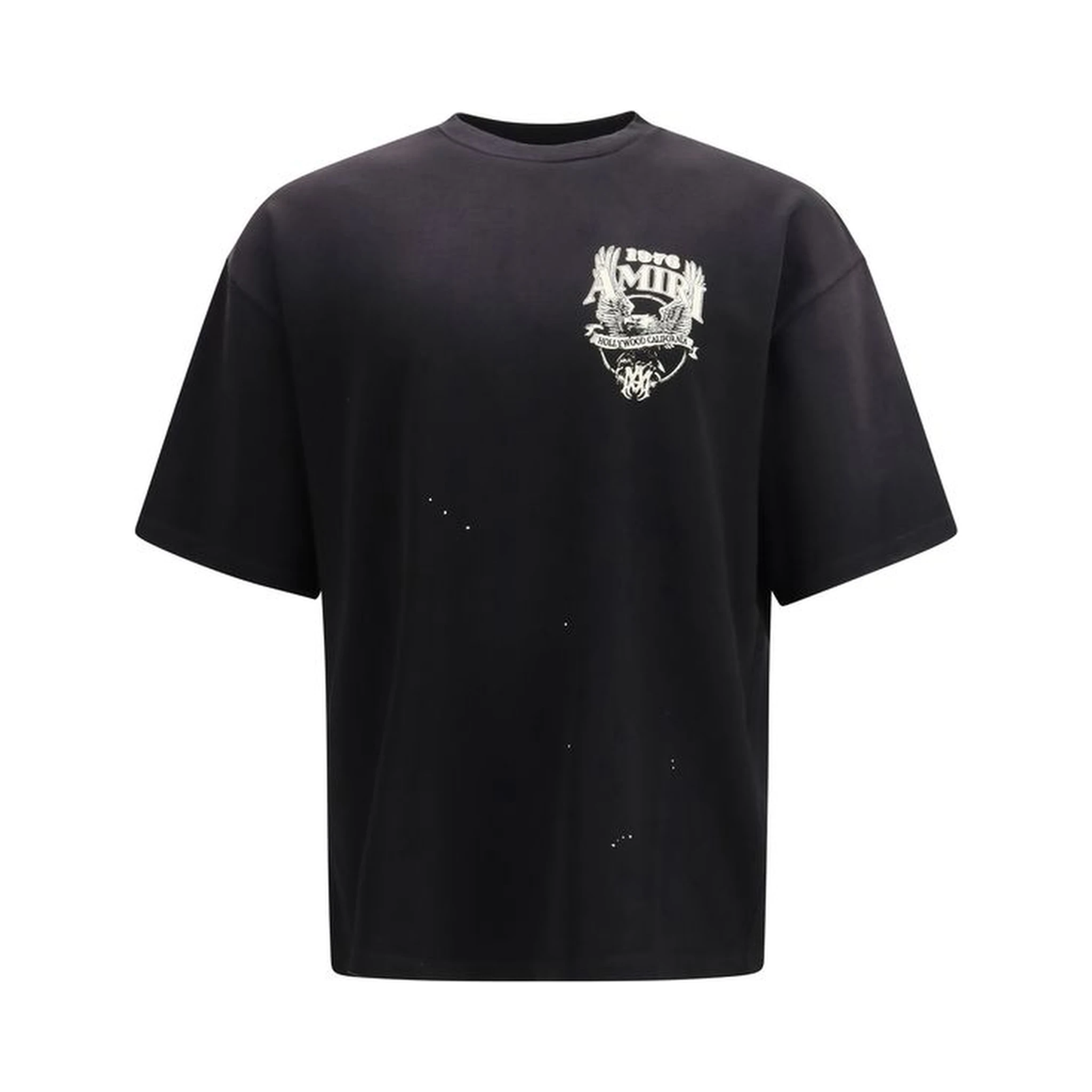 Black Cotton T-Shirt