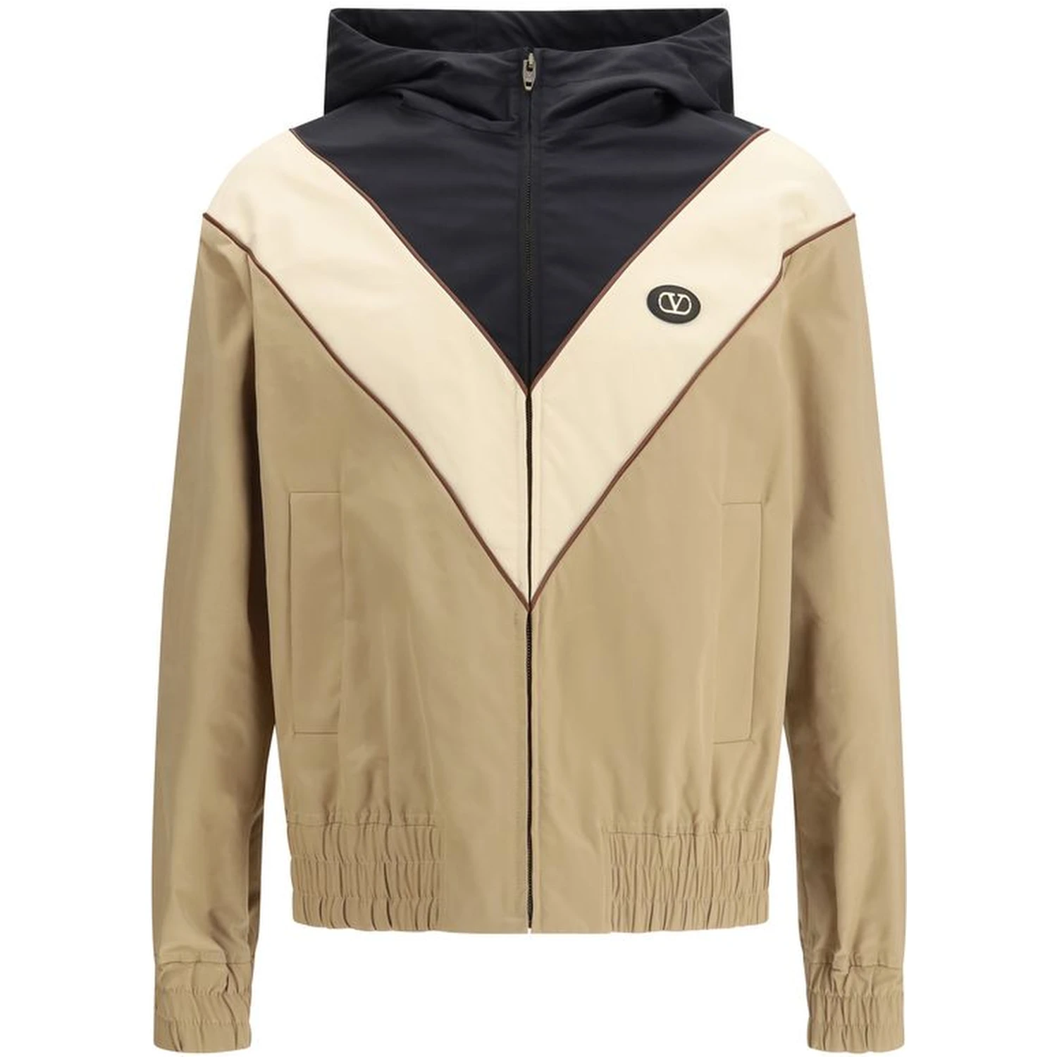 Multicolor Polyester Shell Jacket
