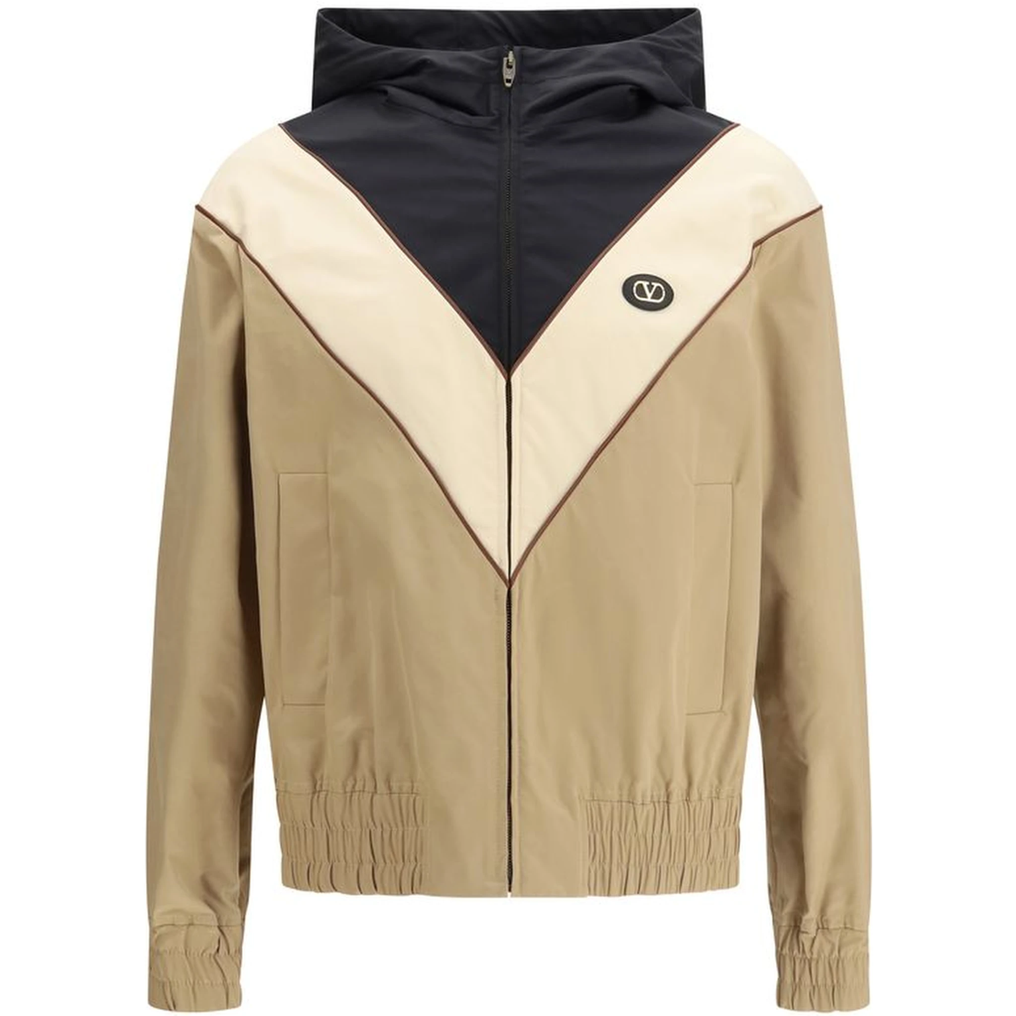 Multicolor Polyester Shell Jacket