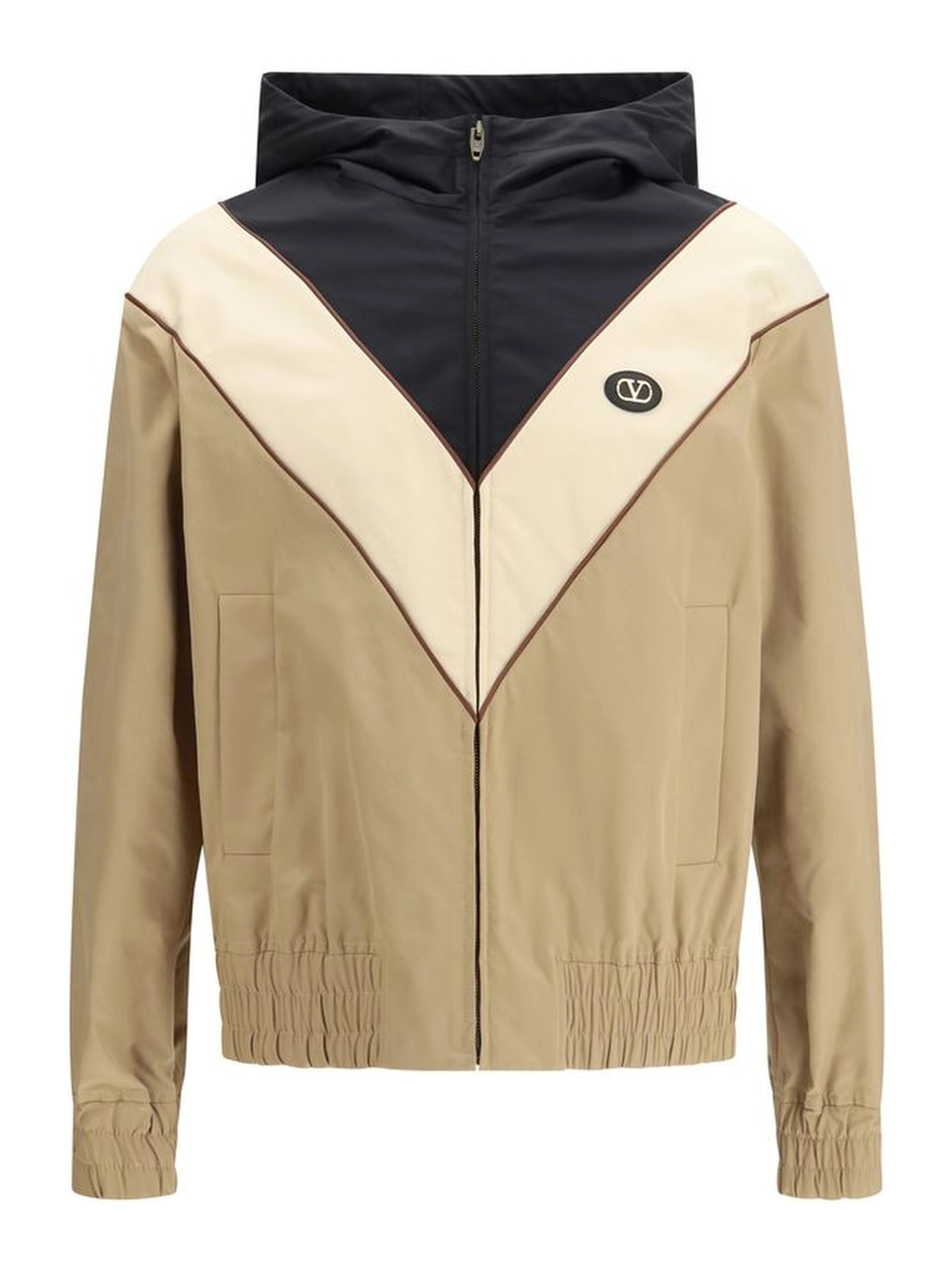 Multicolor Polyester Shell Jacket