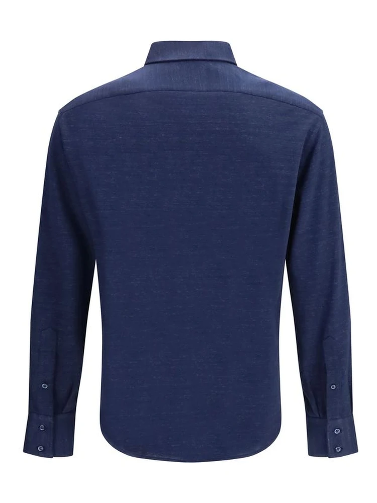 Blue Linen Dress Shirt alternative