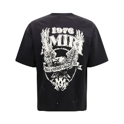 Black Cotton T-Shirt