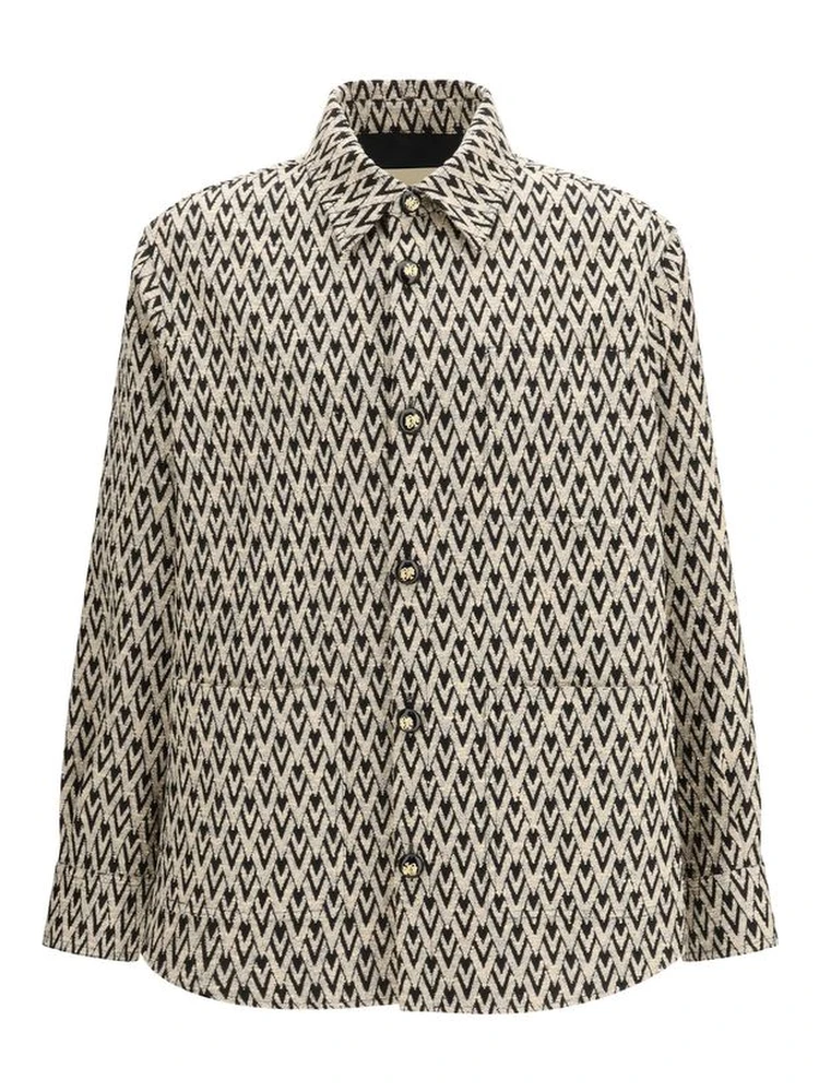 معطف قطني متعدد الألوان