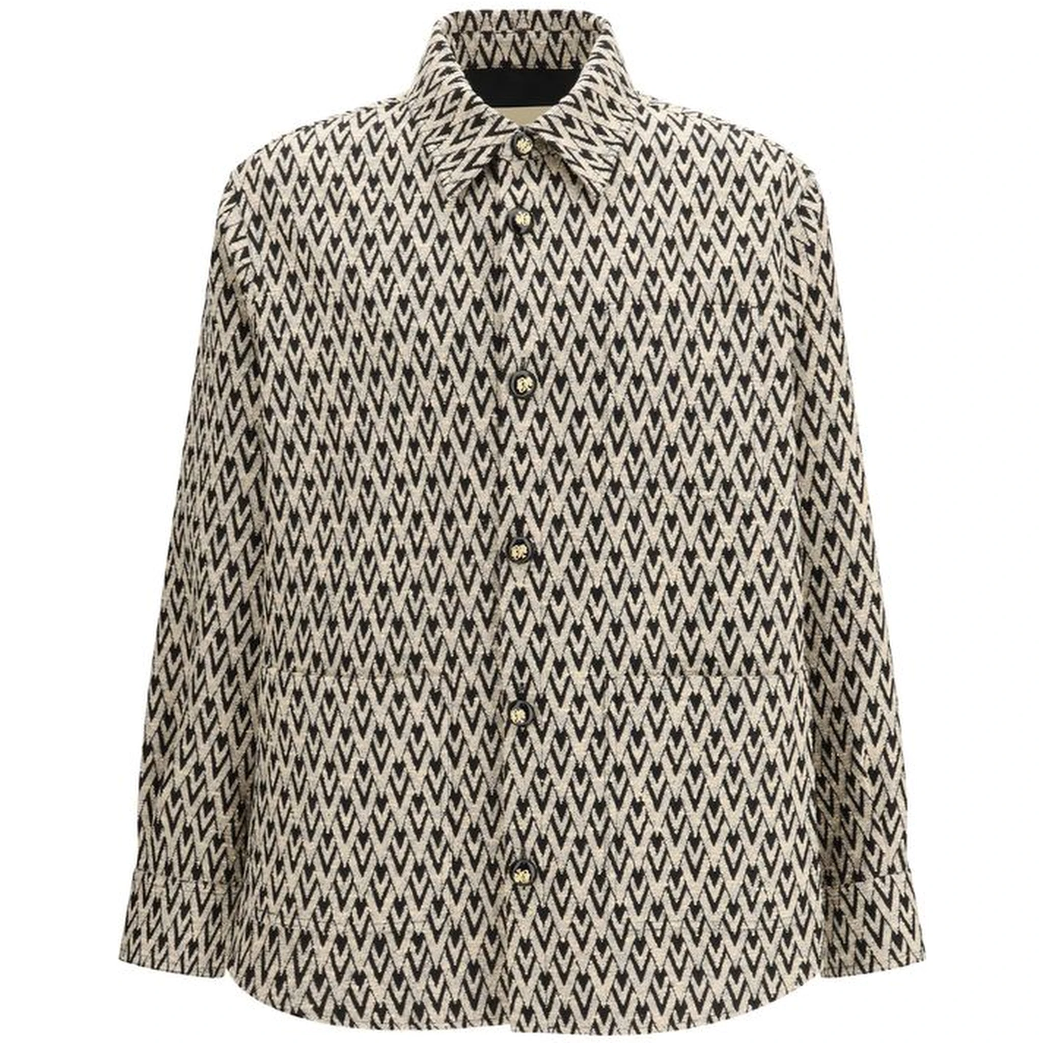 معطف قطني متعدد الألوان