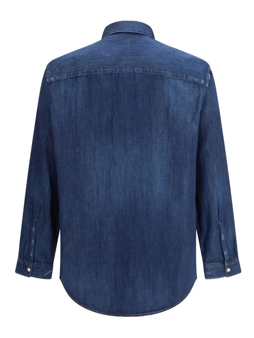Blue Denim Shirt