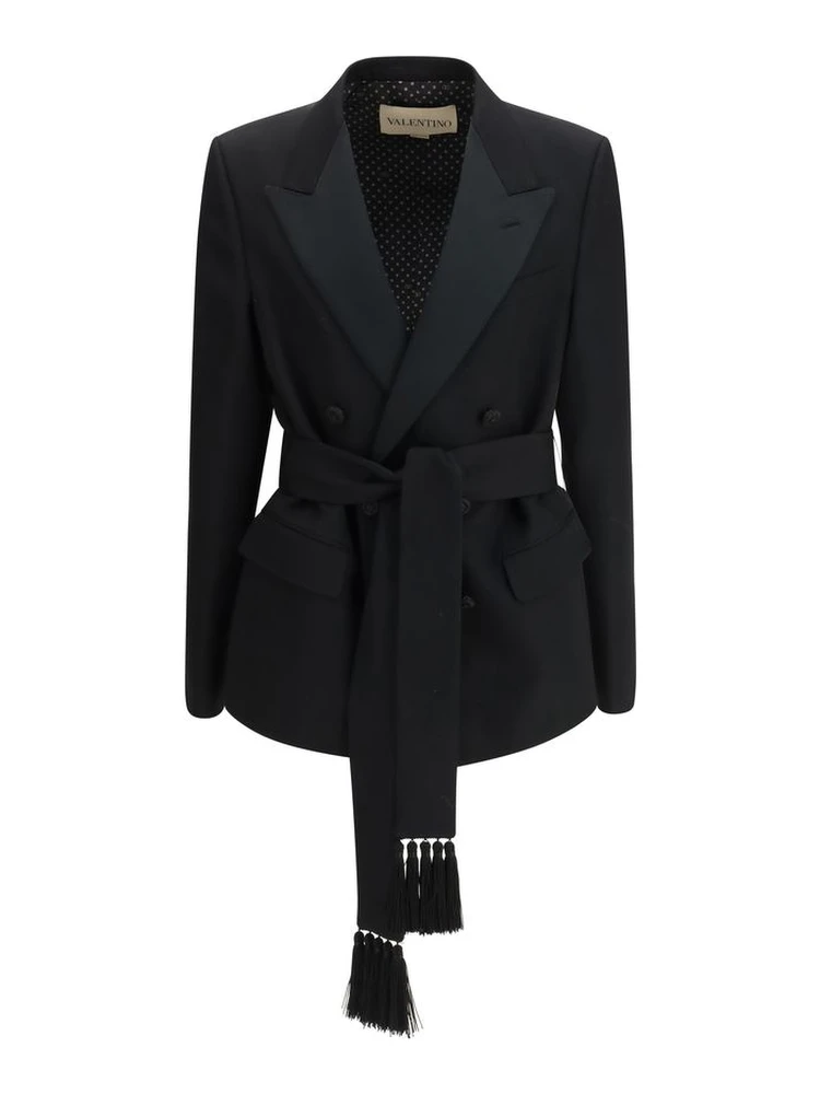 Black Fleece Wool Blazer