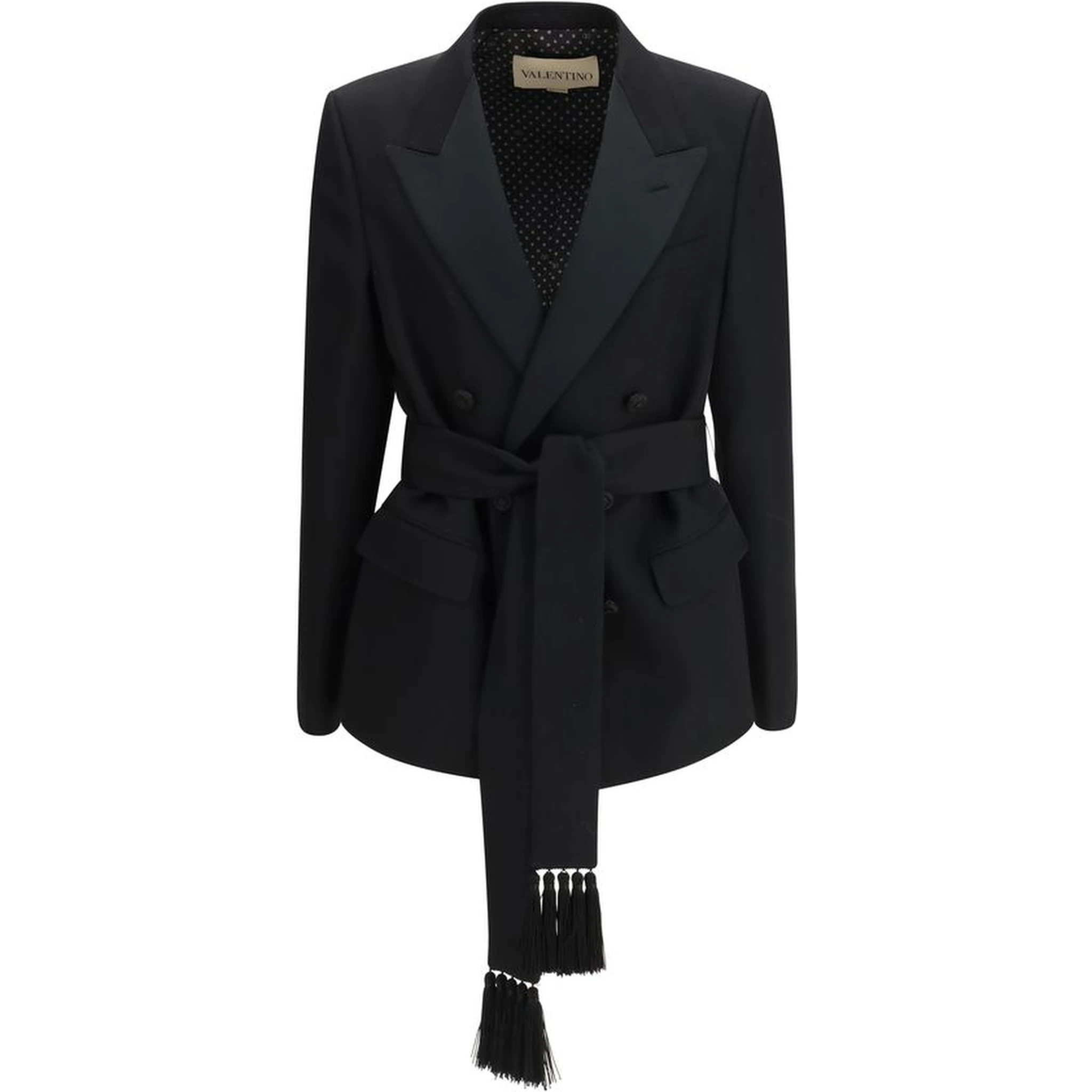 Black Fleece Wool Blazer